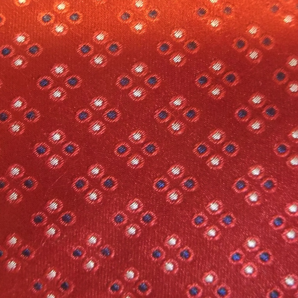 English Laundry Red Silk Tie